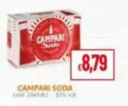 Pan Campari Soda offerta