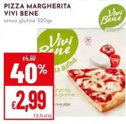 Pan Pizza Margherita Vivi Bene senza glutine offerta