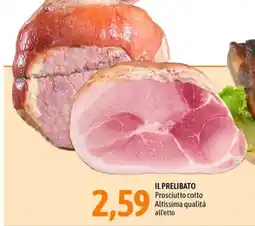 Madis Il prelibato Prosciutto cotto offerta
