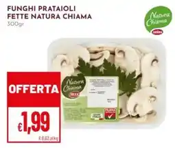 Pan Funghi prataioli fette Natura Chiama offerta