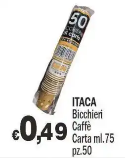 Primo Prezzo ITACA Bicchieri Caffè offerta