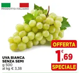 Gran mercato Uva bianca senza semi offerta