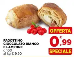 Gran mercato Fagottino cioccolato bianco e lampone offerta