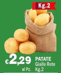 Primo Prezzo Patate Gialle Rete offerta
