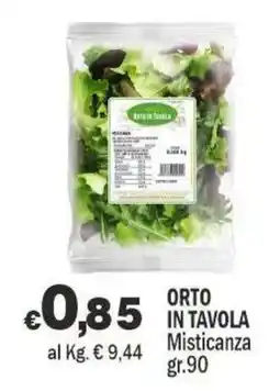 Primo Prezzo Orto in tavola Misticanza offerta