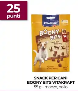 Unicoop Snack per cani Boony Bits Vitakraft offerta