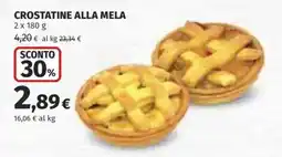 Coop Superstore Crostatine alla mela offerta