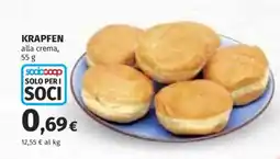 Coop Superstore Krapfen alla crema offerta