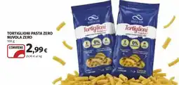Coop Superstore Tortiglioni pasta zero Nuvola Zero offerta