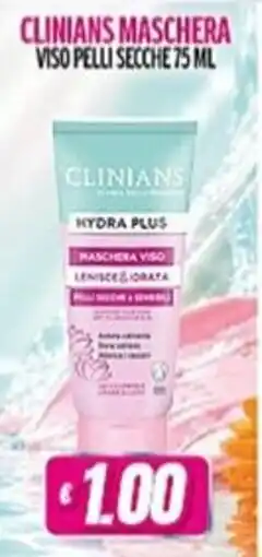 Vitulano Drugstore Clinians maschera viso pelli secche offerta
