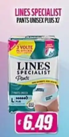 Vitulano Drugstore Lines Specialist Pants Unisex Plus offerta