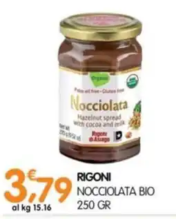 Le Delizie del Sud Rigoni Nocciolata Bio offerta