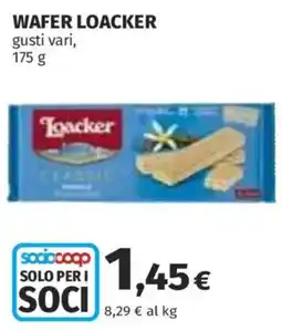 Coop Superstore Wafer Loacker offerta