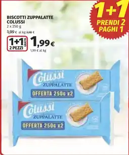 Coop Superstore Biscotti zuppalatte Colussi offerta
