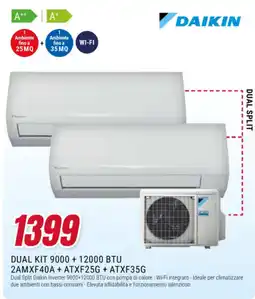 Trony Dual Split Daikin offerta