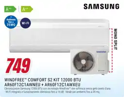 Trony Climatizzatore Samsung 12000 BTU offerta