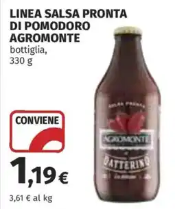 Coop Superstore Salsa pronta di pomodoro Agromonte offerta