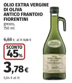 Coop Superstore Olio extra vergine di oliva antico frantoio fiorentini offerta