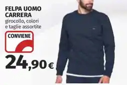 Coop Superstore Felpa uomo Carrera offerta