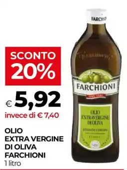 Unicoop Olio extra vergine di oliva Farchioni offerta