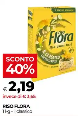 Unicoop Riso Flora il classico offerta