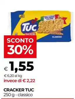 Unicoop Cracker Tuc classico offerta