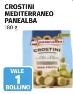 Coop Superstore Crostini mediterraneo Panealba offerta