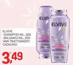 Carni e Affini Supermercati Elvive shampoo e balsamo offerta