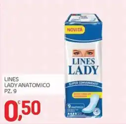Carni e Affini Supermercati Lines lady anatomico offerta