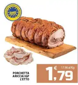 SpesaPiù Supermercati Porchetta Ariccia IGP offerta