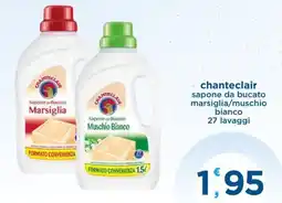 Bravo Casa Chanteclair sapone da bucato muschio bianco offerta