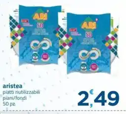 Bravo Casa aristea piatti riutilizzabili offerta