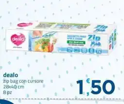 Bravo Casa dealo zip bag con cursore offerta