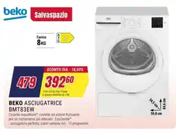 Trony Beko asciugatrice BMT83EW offerta