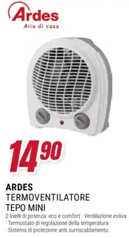 Trony Ardes Termostato di regolazione della temperatura offerta
