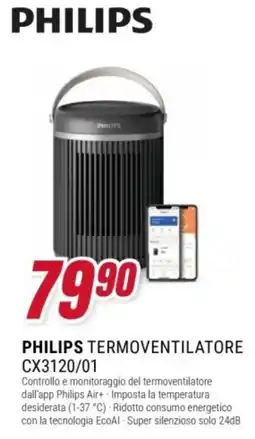 Trony Philips termoventilatore offerta