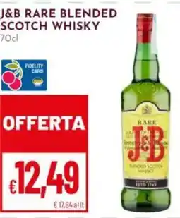 Pan J&B Rare Blended Scotch Whisky offerta