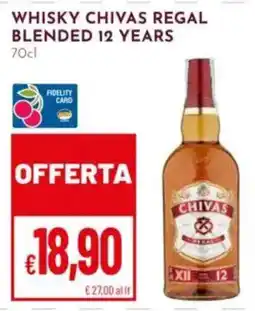 Pan Whisky Chivas Regal Blended 12 Years offerta