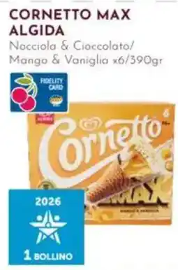 Pan Cornetto Max Algida offerta