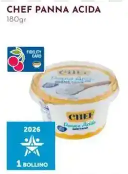 Pan Chef Panna Acida offerta