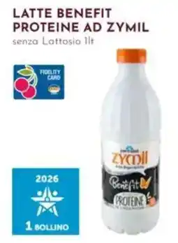 Pan Latte Benefit Proteine ad Zymil senza lattosio offerta