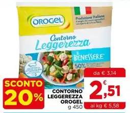 Gran mercato Contorno Leggerezza Orogel offerta