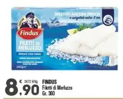 Punto é market Findus Filetti di Merluzzo offerta