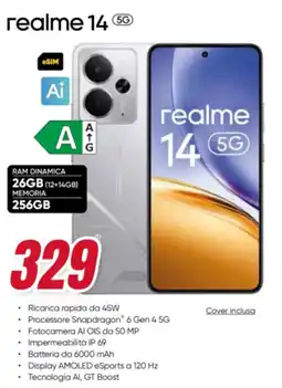 Trony realme 14 5G offerta