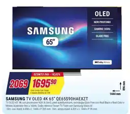 Trony Samsung TV OLED 4K 65" offerta