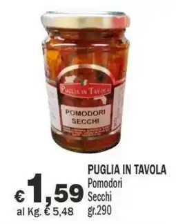 Primo Prezzo Puglia in tavola Pomodori Secchi offerta