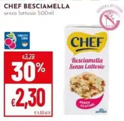 Pan Chef Besciamella senza lattosio offerta