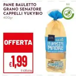 Pan Pane bauletto grano senatore cappelli yukybio offerta