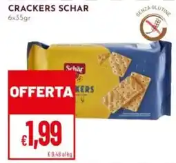 Pan Crackers Schar offerta