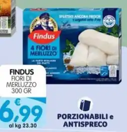 Le Delizie del Sud Findus Fiori di merluzzo offerta